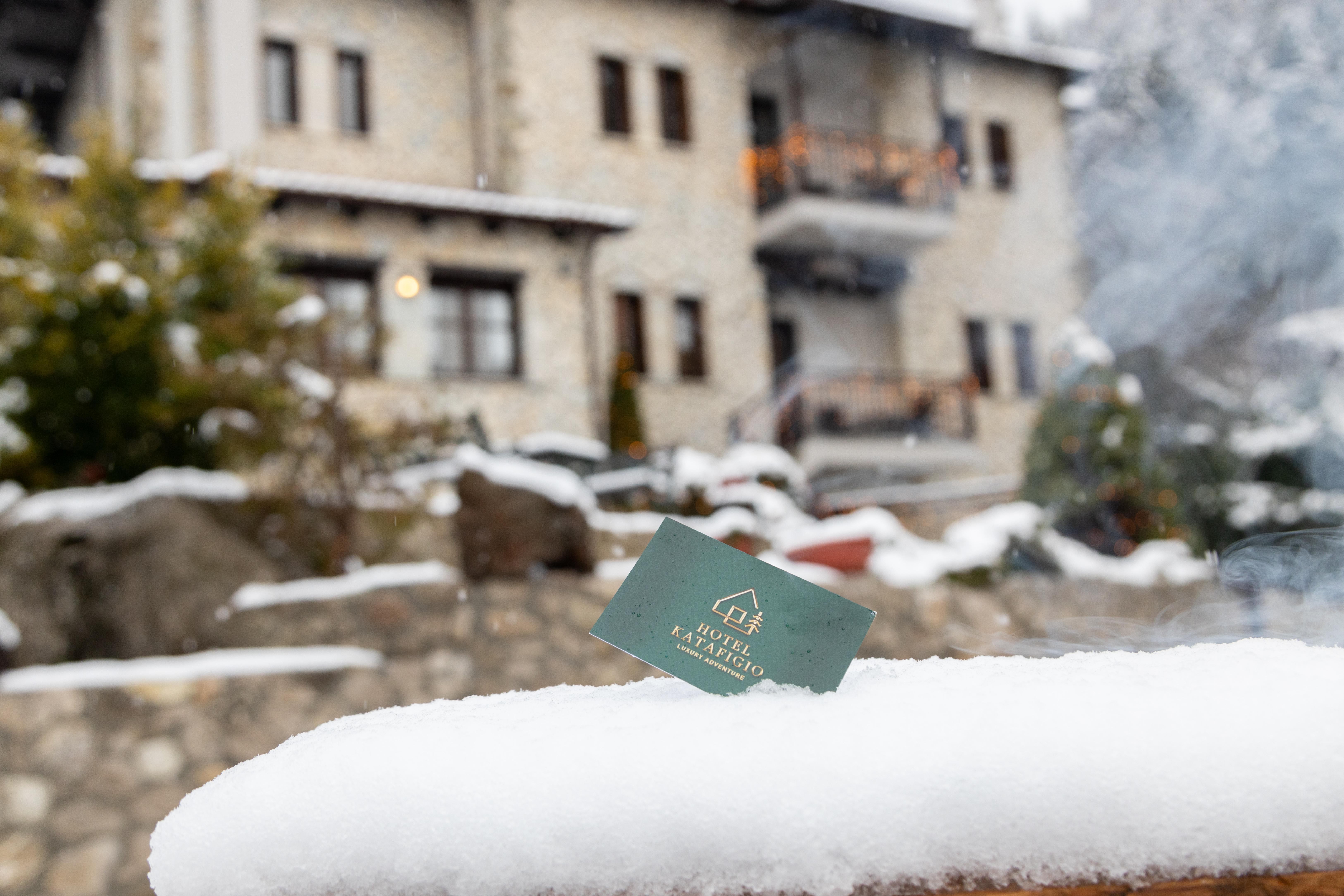 Hotel Katafigio Elati Bagian luar foto